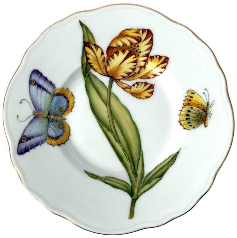Rhapsody of Colors | Yellow/Red Tulip Bread & Butter | 6"
