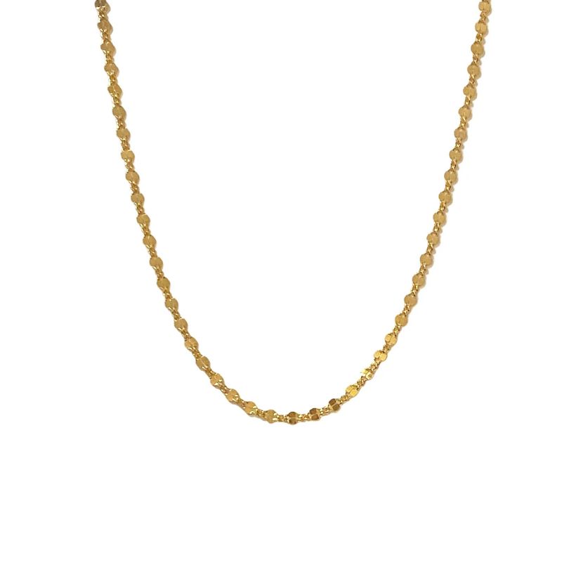 Rorie - 14kt gold-filled double dappled chain | 18"