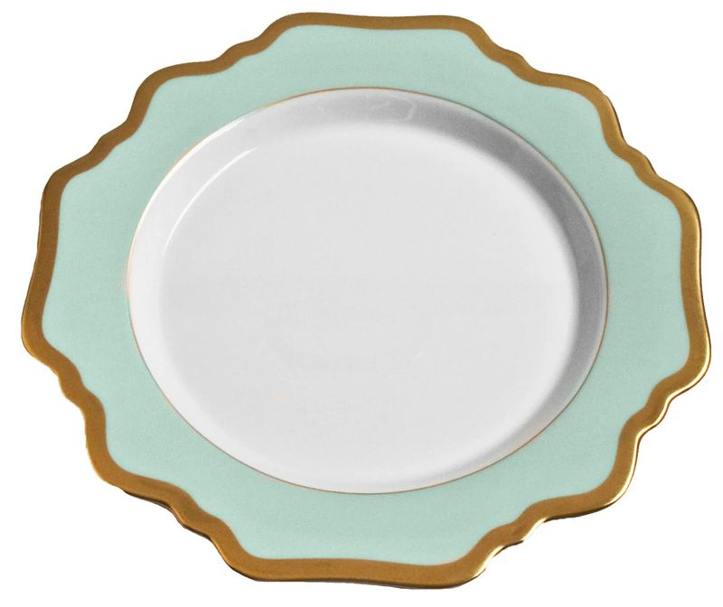 Anna's Palette Salad Plate | Aqua