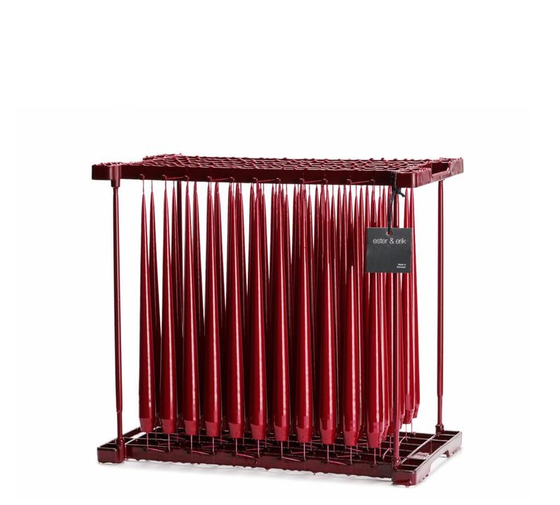 Taper Candles | Wine #44 LACQUER | 32cm | Pair