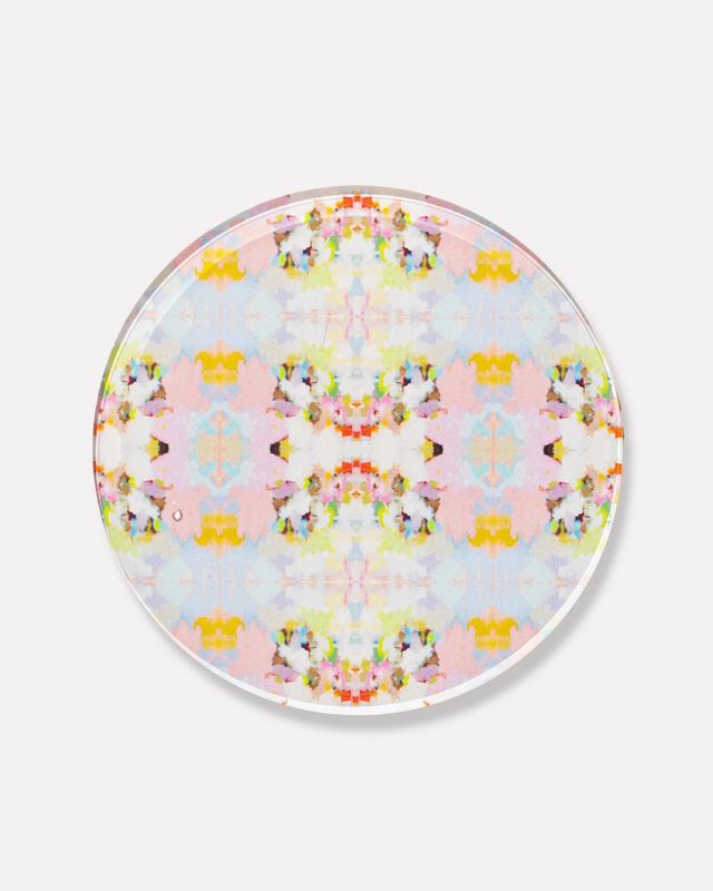 Brooks Avenue Pink Coasters | Boxed Set of 4