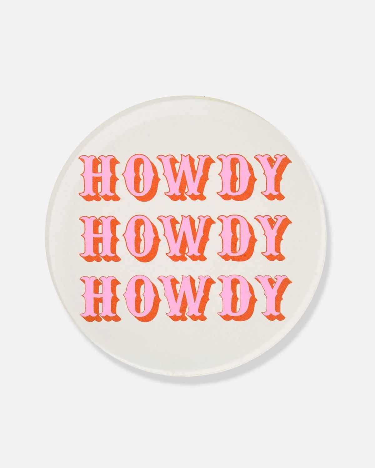 Howdy Coasters | Boxed Set of 4