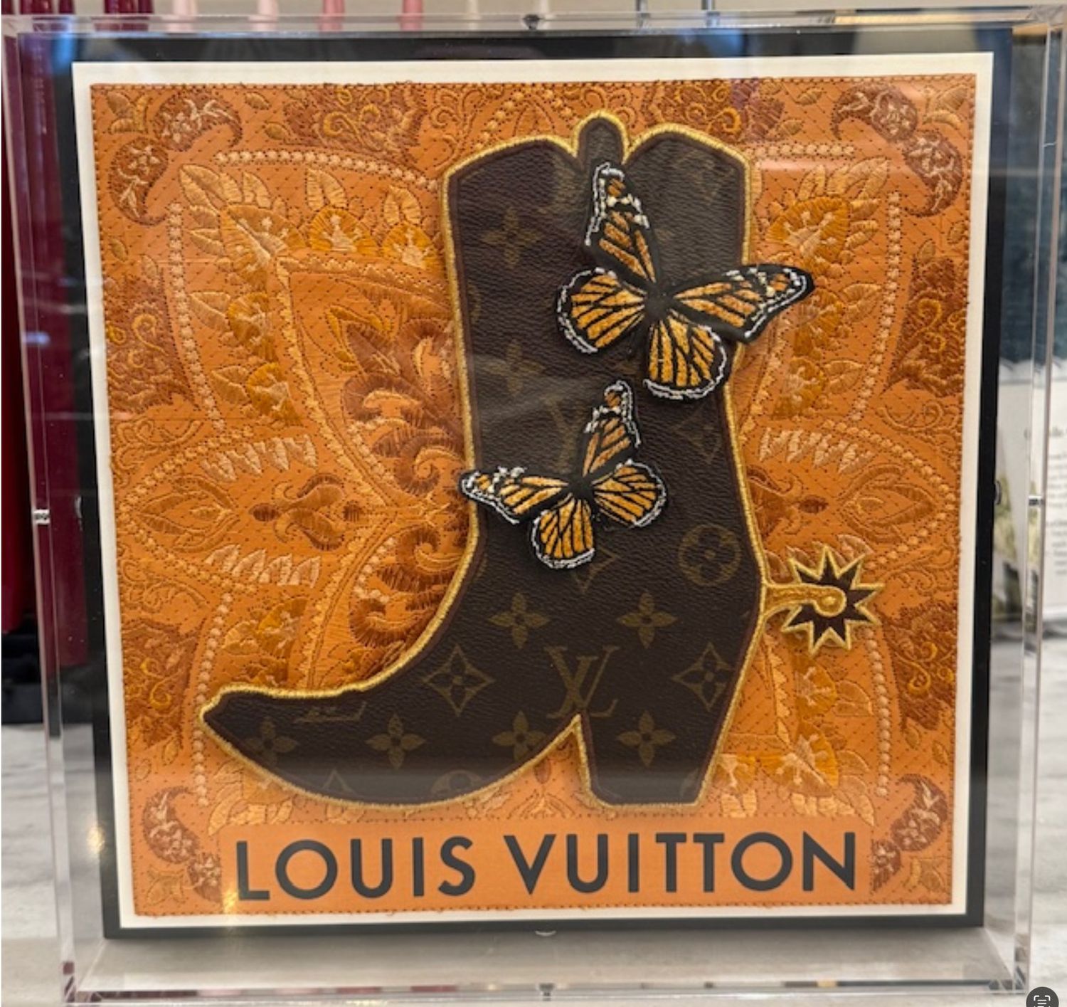 Stephen Wilson | Louis Vuitton Monogram Boot | 12x12