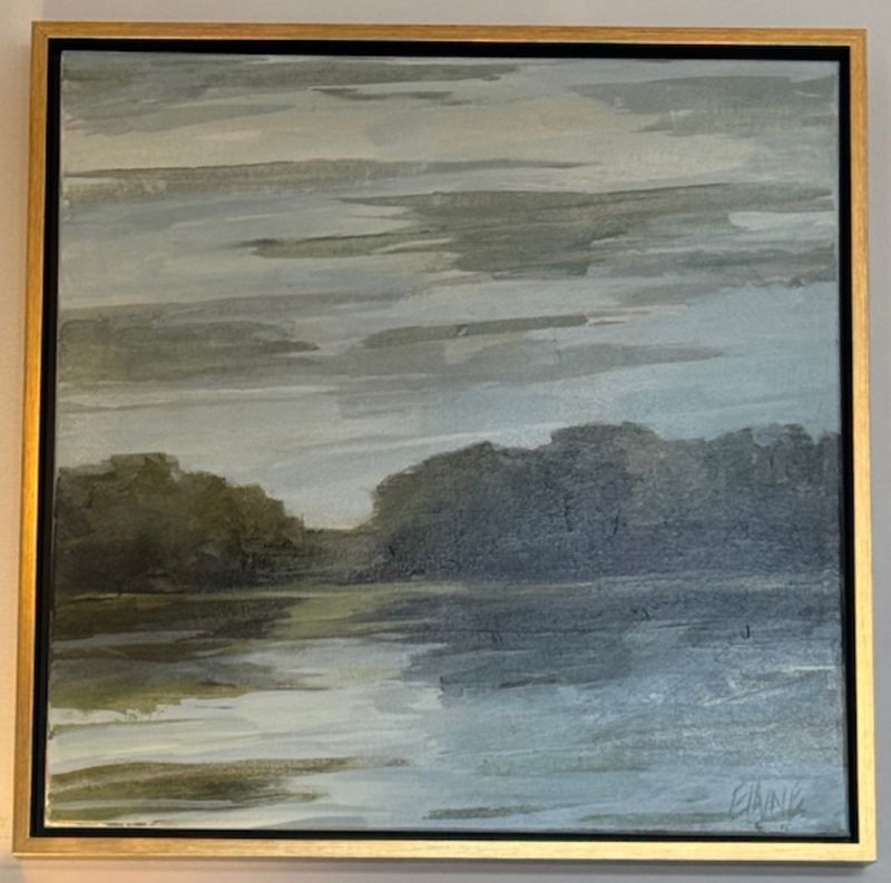 Elaine Jackson | Still Water | 24x24 | 25.75 x 25.75 Framed