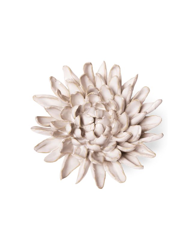 Ceramic Flower | Ivory Chrysanthemum