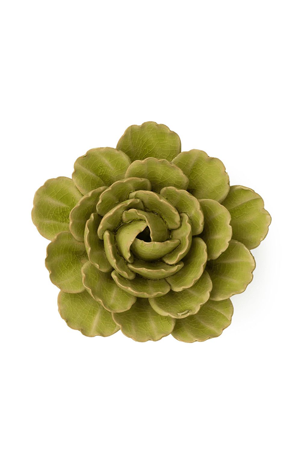 Ceramic Flower | Peridot Keiko Peony