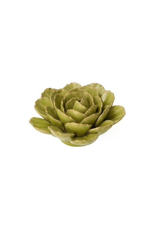Ceramic Flower | Peridot Keiko Peony
