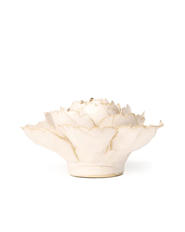 Ceramic Flower | Ivory English Rose