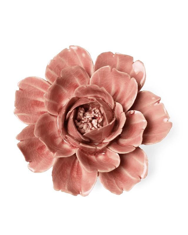 Ceramic Flower | Champagne Pink Rose