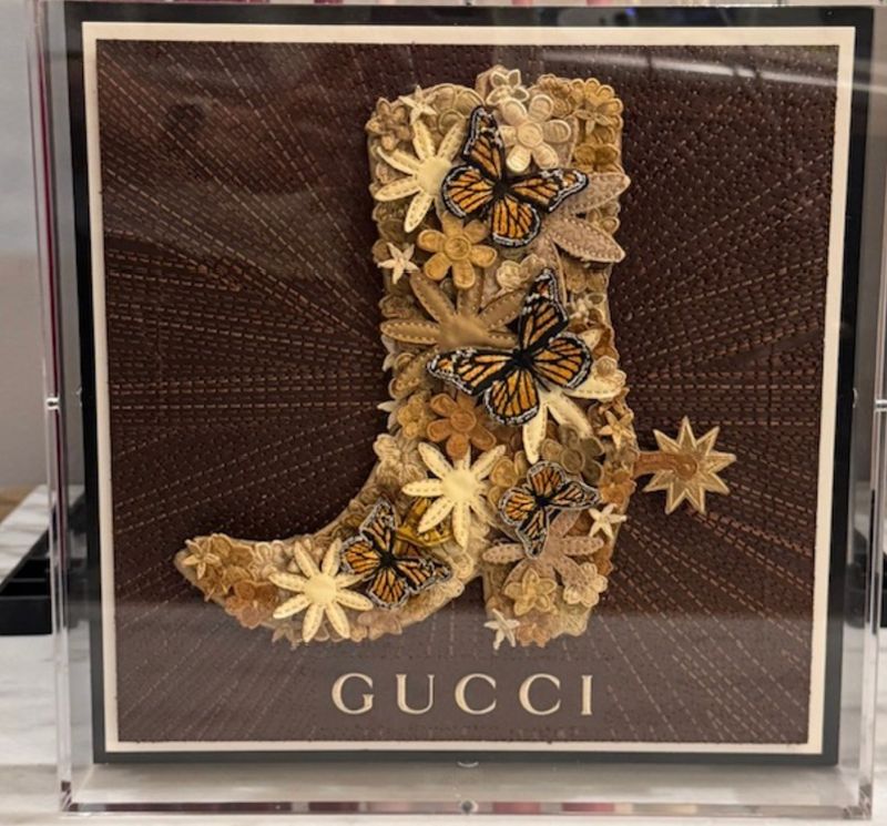 Stephen Wilson | Gypsy Kinky Boot Gucci Brown / Neutral | 12 x12