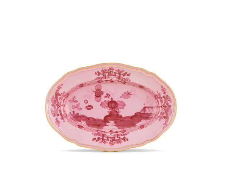 Ginori 1735 | Oriente Italiano - Porpora | Oval Pickle Dish