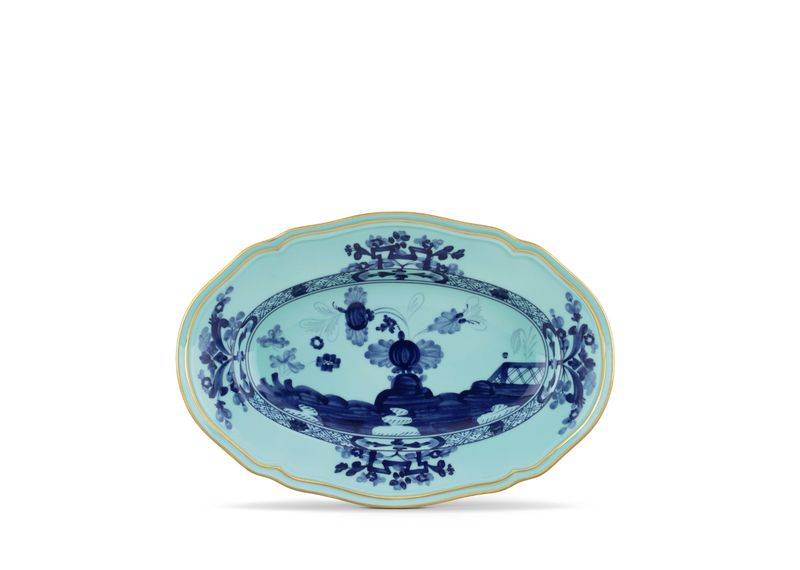 Ginori 1735 | Oriente Italiano - Iris | Oval Pickle Dish