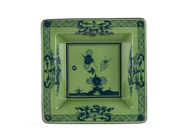 Ginori 1735 | Oriente Italiano Malachite | Small Square Change Tray