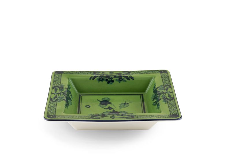 Ginori 1735 | Oriente Italiano Malachite | Small Square Change Tray