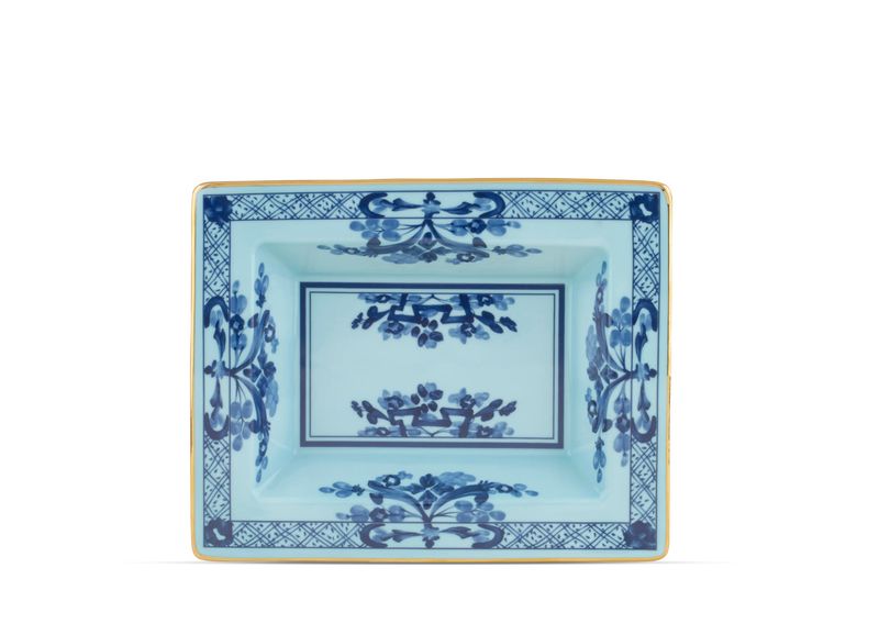 Ginori 1735 | Oriente Italiano Iris | Small Square Change Tray