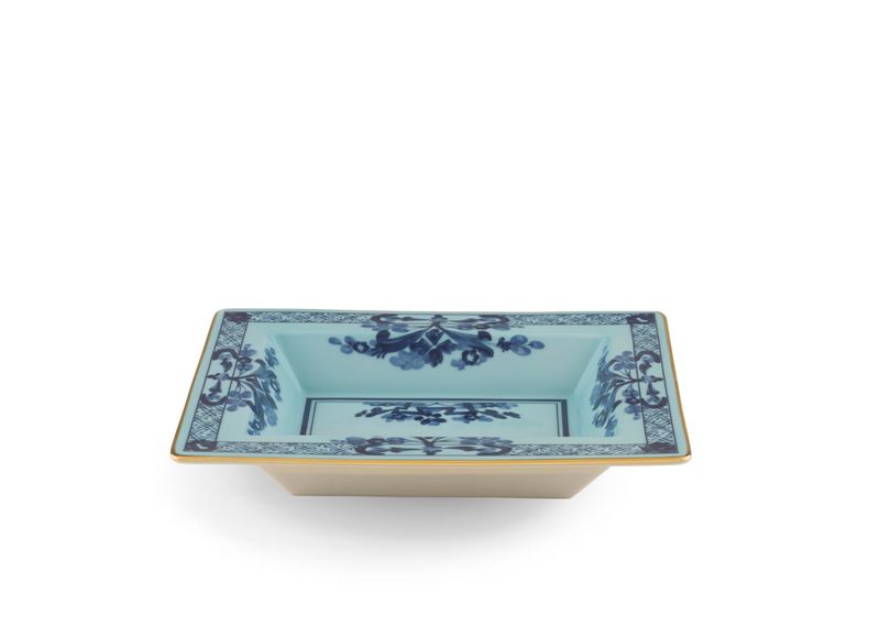 Ginori 1735 | Oriente Italiano Iris | Small Square Change Tray