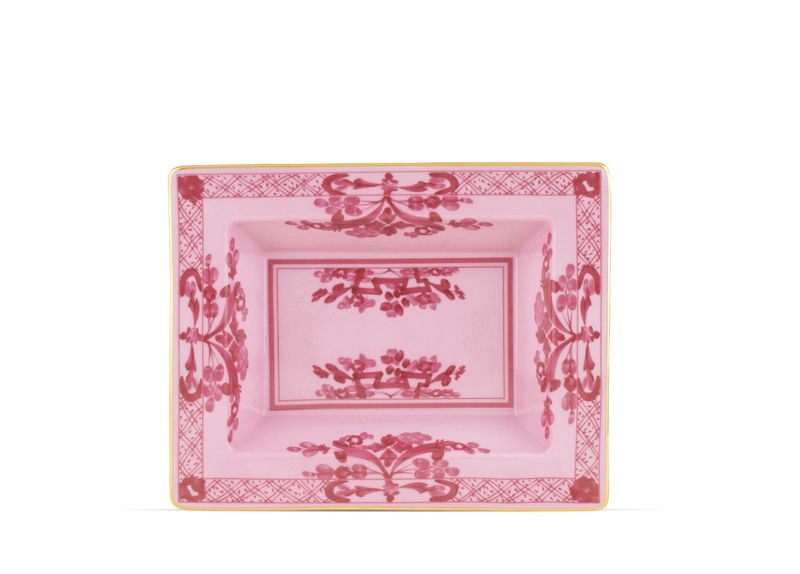Ginori 1735 | Oriente Italiano Porpora | Rectangular Change Tray