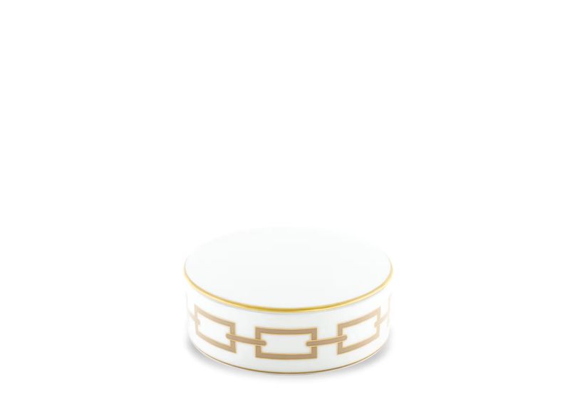 Ginori 1735 | Catene Cachemire | Round Trinket Box