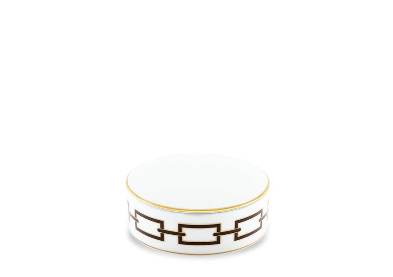 Ginori 1735 | Catene Ebano | Round Trinket Box