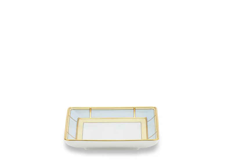 Ginori 1735 | Diva Celeste | Square Change Tray