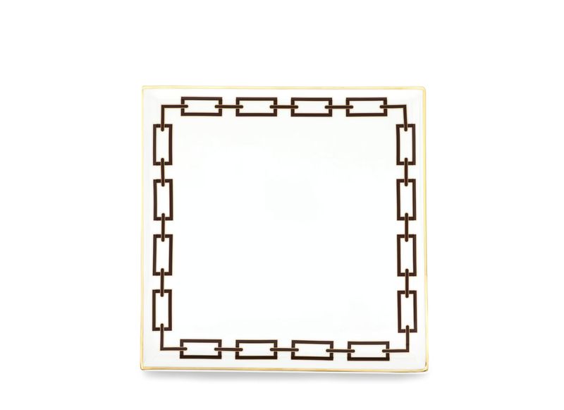 Ginori 1735 | Catene Ebano | Square Centerpiece (Platter)
