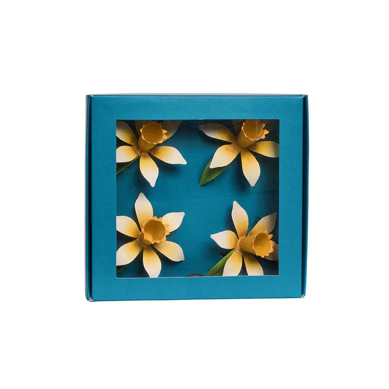 Meadow Walk Yellow Daffodil Napkin Ring | Set of 4