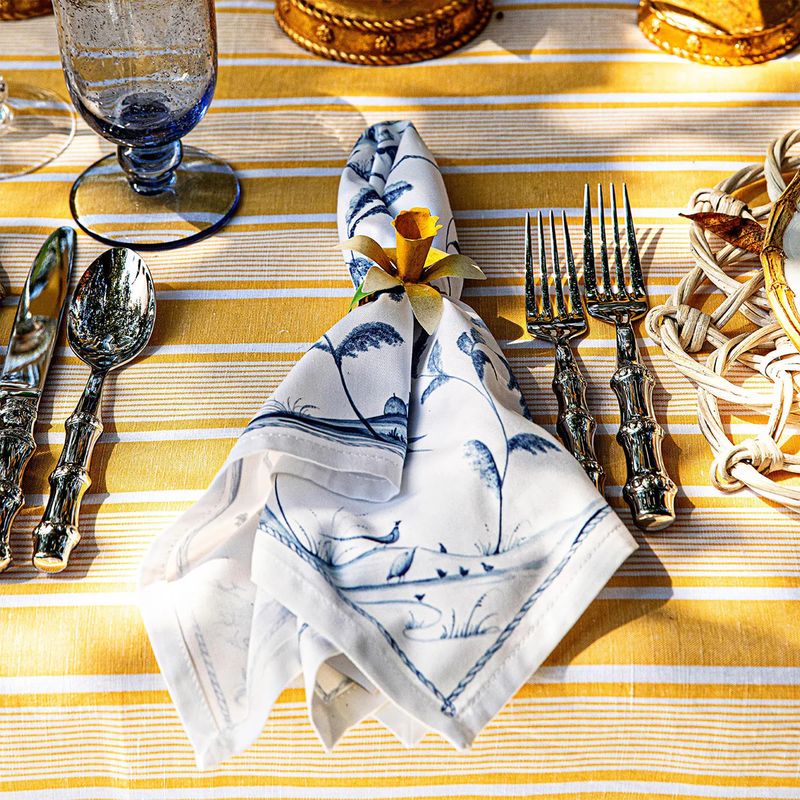 Bamboo 5 pc Place Setting | Polished Bamboo