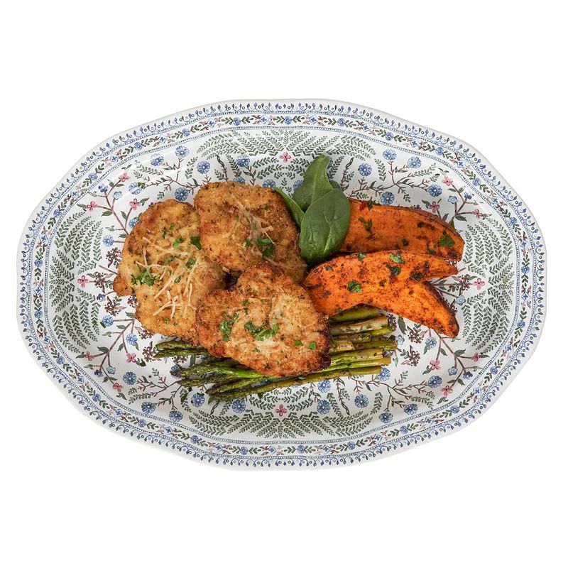 Villa Seville 17" Platter | Chambray