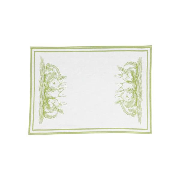 Strofinaccio Green Bunny Dish Towel | Each