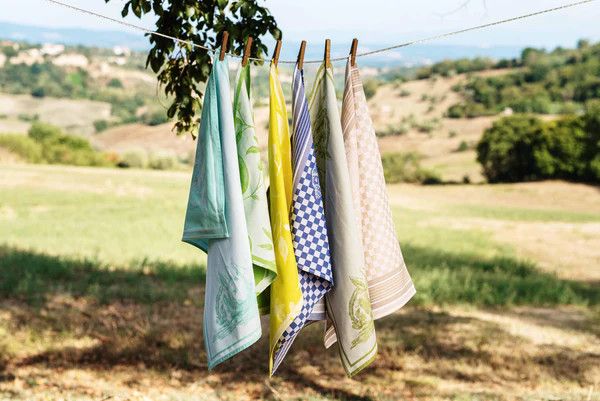 Strofinaccio Green Bunny Dish Towel | Each