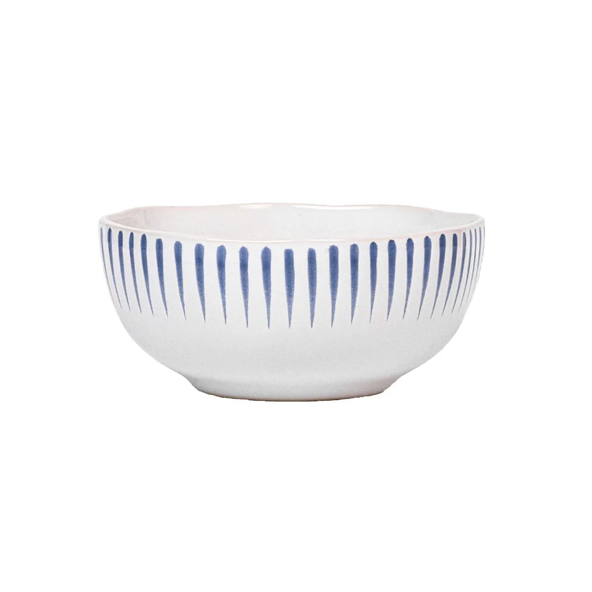 Sitio Stripe  Cereal/Ice Cream Bowl - Delft Blue