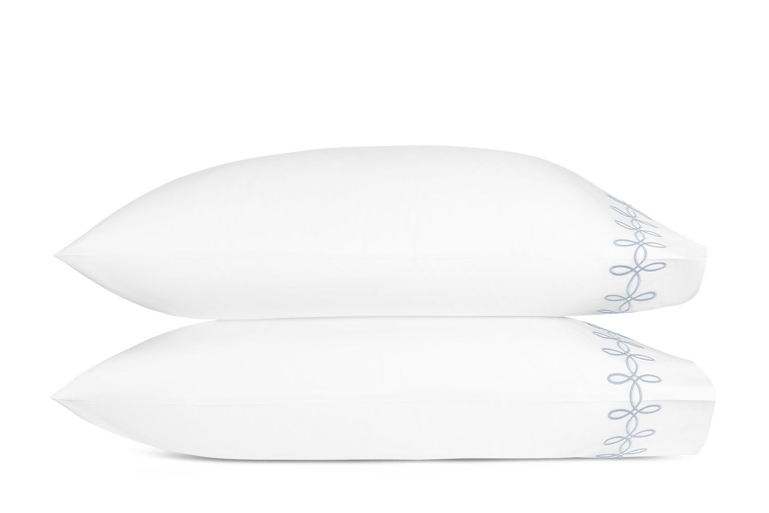 Gordian Knot Pillowcase | Standard | Wedgewood | Pair