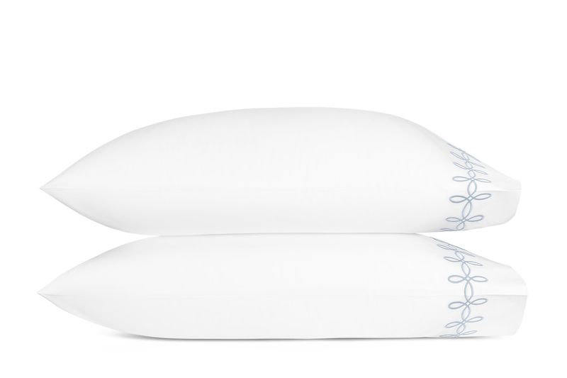 Gordian Knot Pillowcase | Standard | Wedgewood | Pair