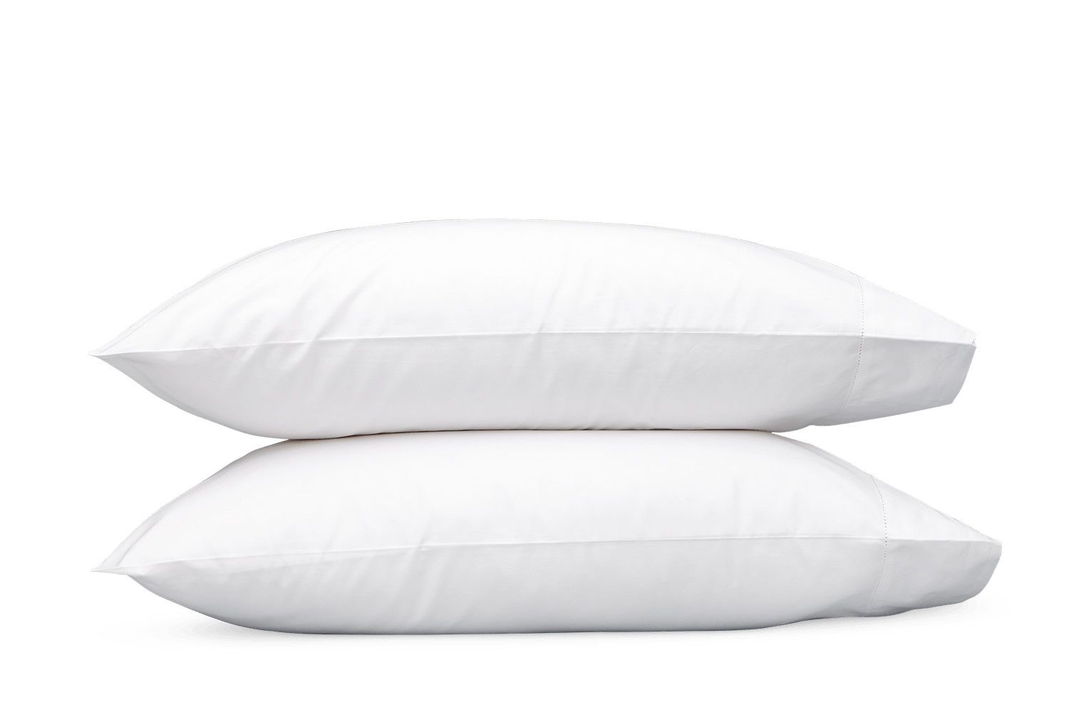 Milano Hemstitch White Pillowcase | King | Pair