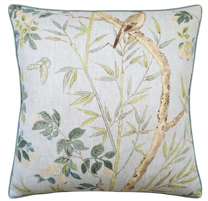 Claire Spa Blue Pillow | 22 x 22