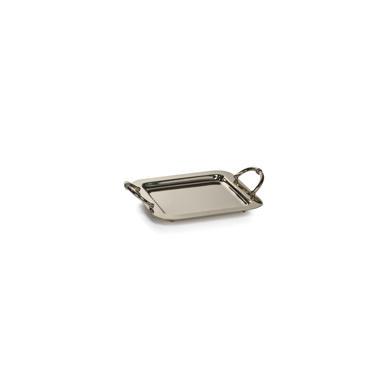 Manetta Brass Tray | Polished Gold | Small | 10"