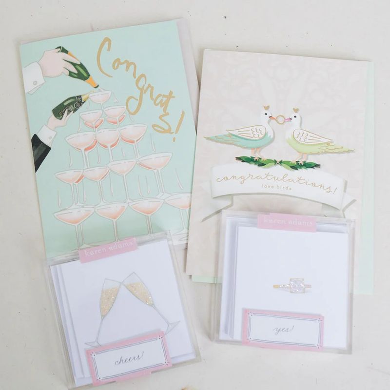 Veuve Greeting Card