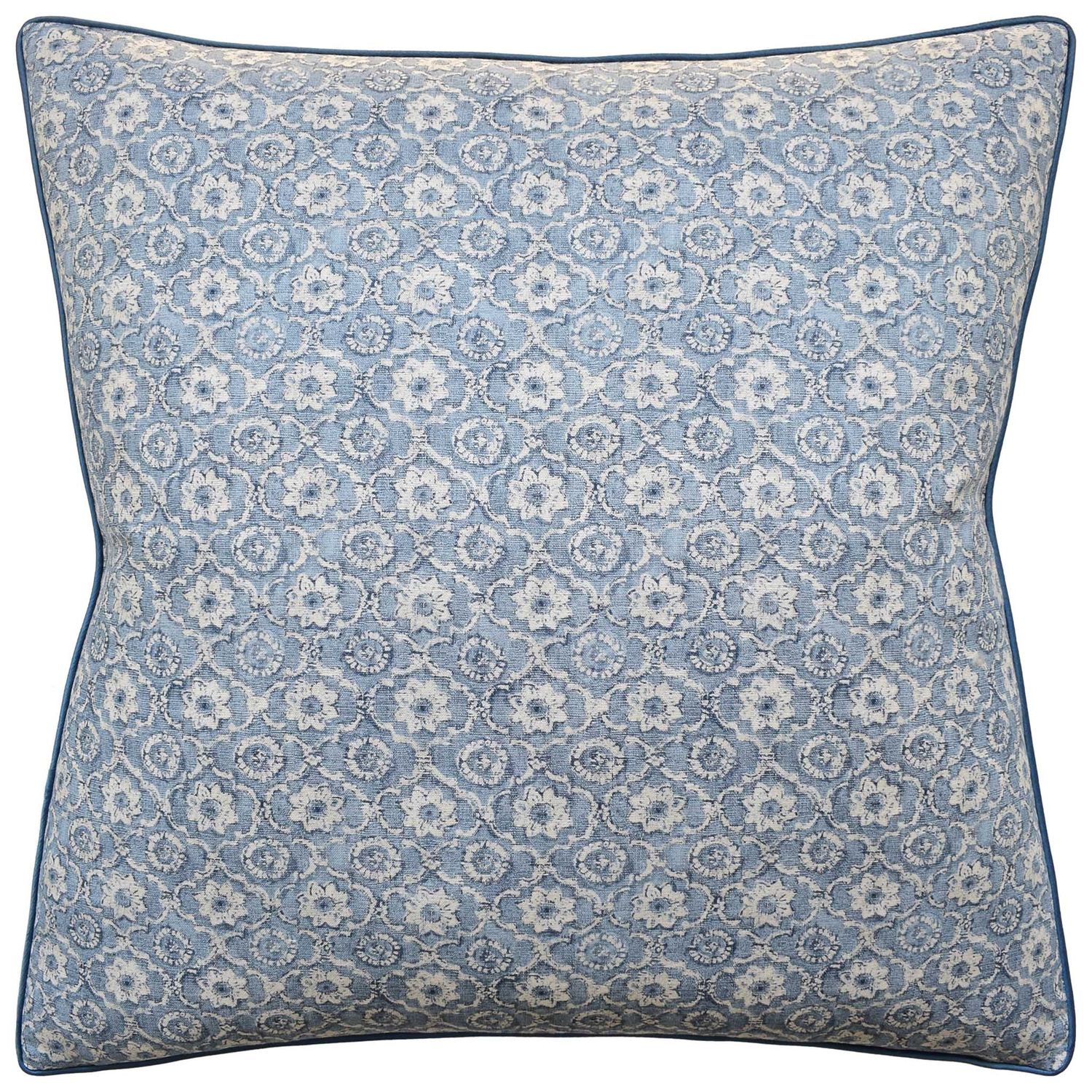 Holly Trellis Beige Pillow | 14x20