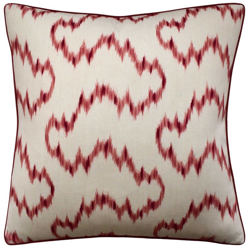 Mallorcan Ikat Berry Pillow | 14x20