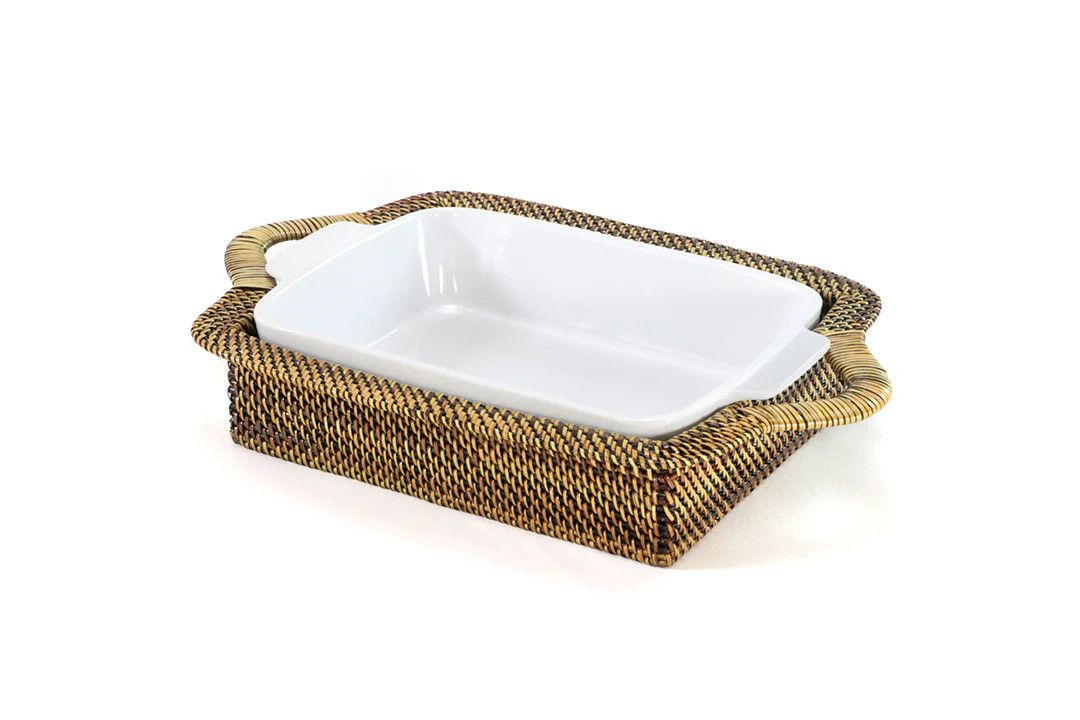 Rectangular Baker w/ Handles &amp; Stoneware | Medium
