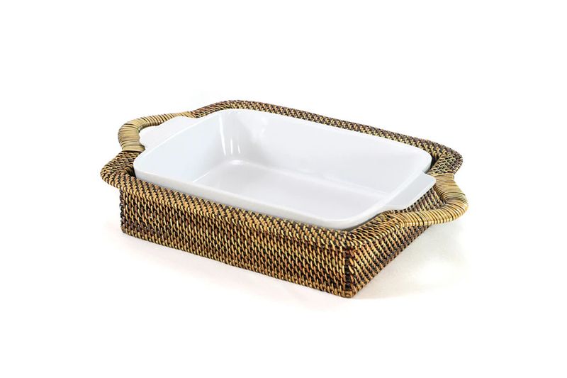 Rectangular Baker w/ Handles &amp; Stoneware | Medium