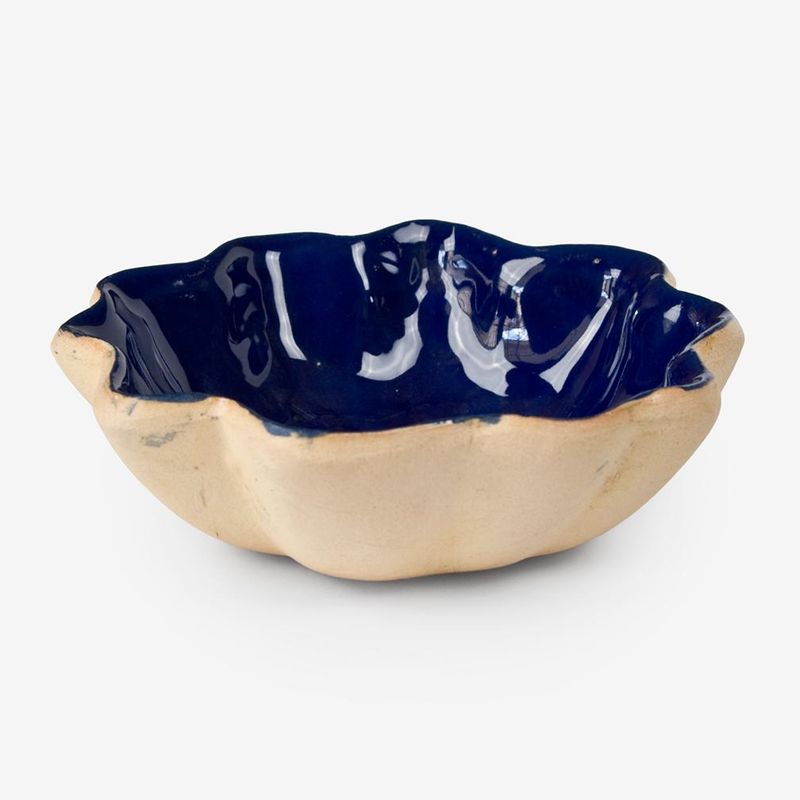 Gourd Dip Bowl | Cobalt