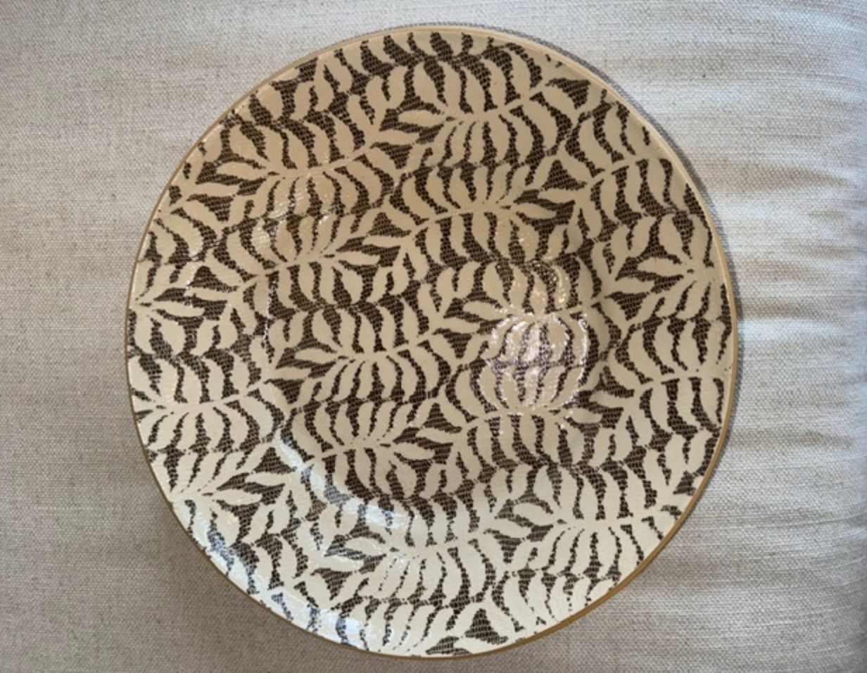 Flared Bowl Fern Chestnut