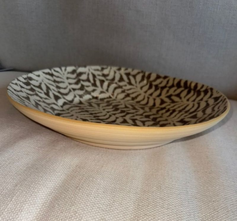 Flared Bowl Fern Chestnut