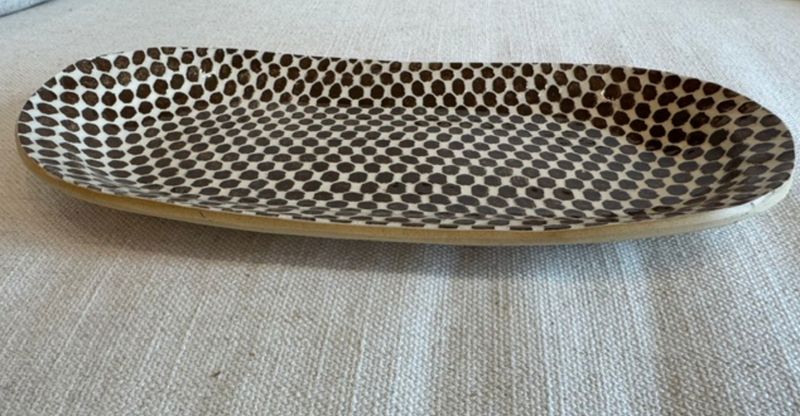 Small Fish Platter | Dot | Chestnut