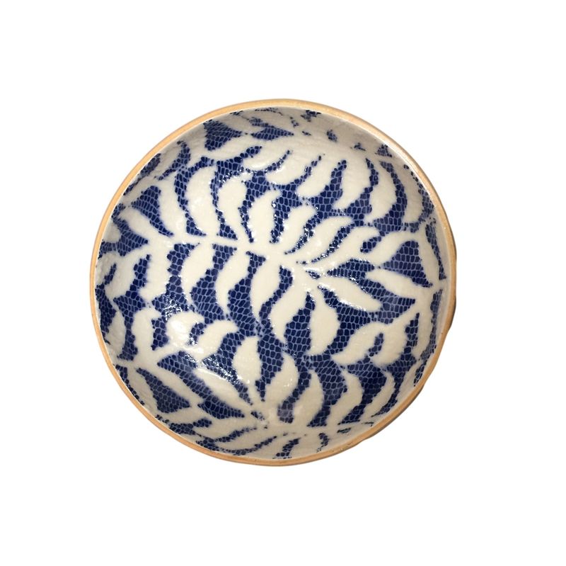 Fruit Dessert Bowl | Fern Cobalt