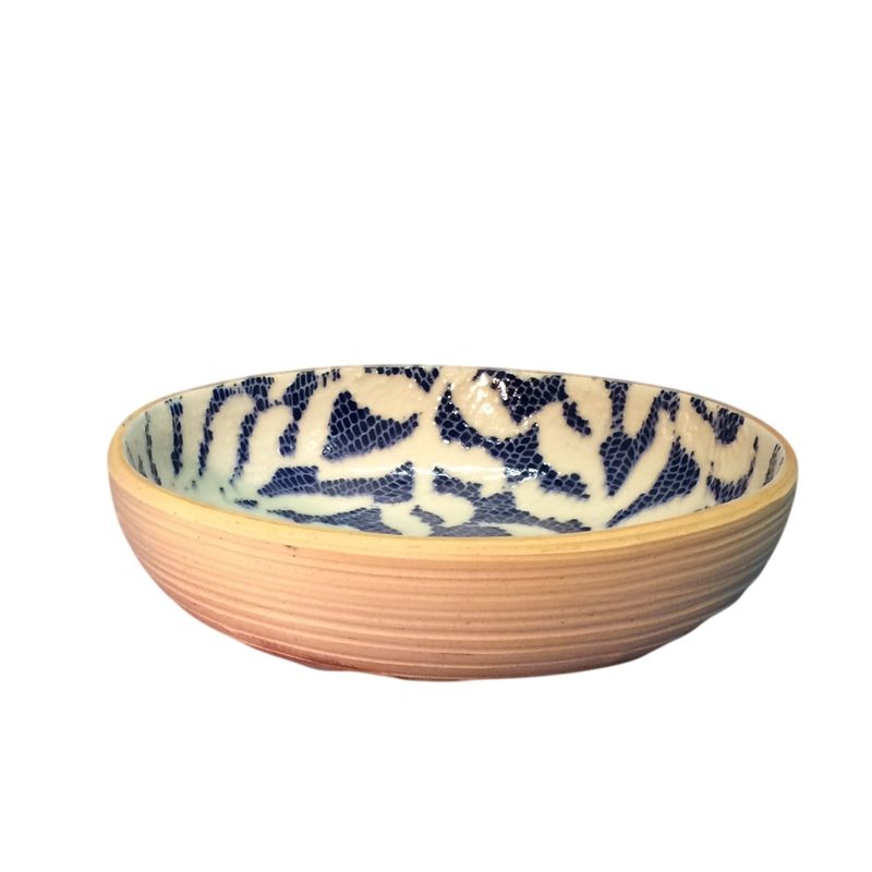Fruit Dessert Bowl | Fern Cobalt