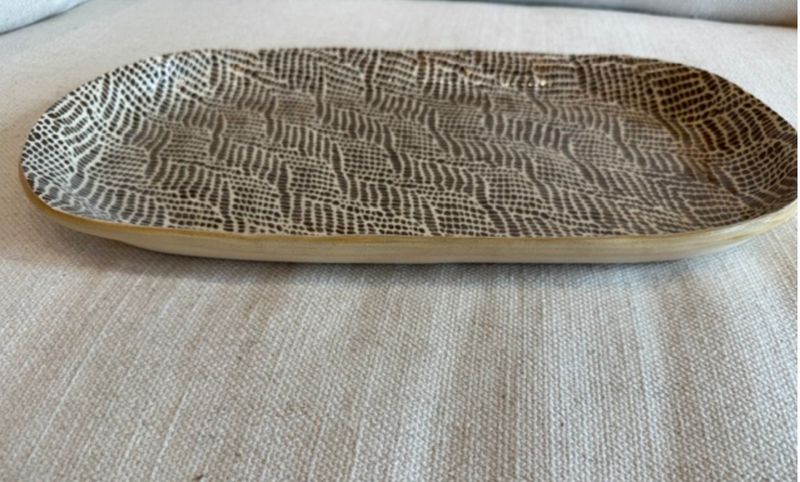 Large Fish Platter Braid | Chestnut