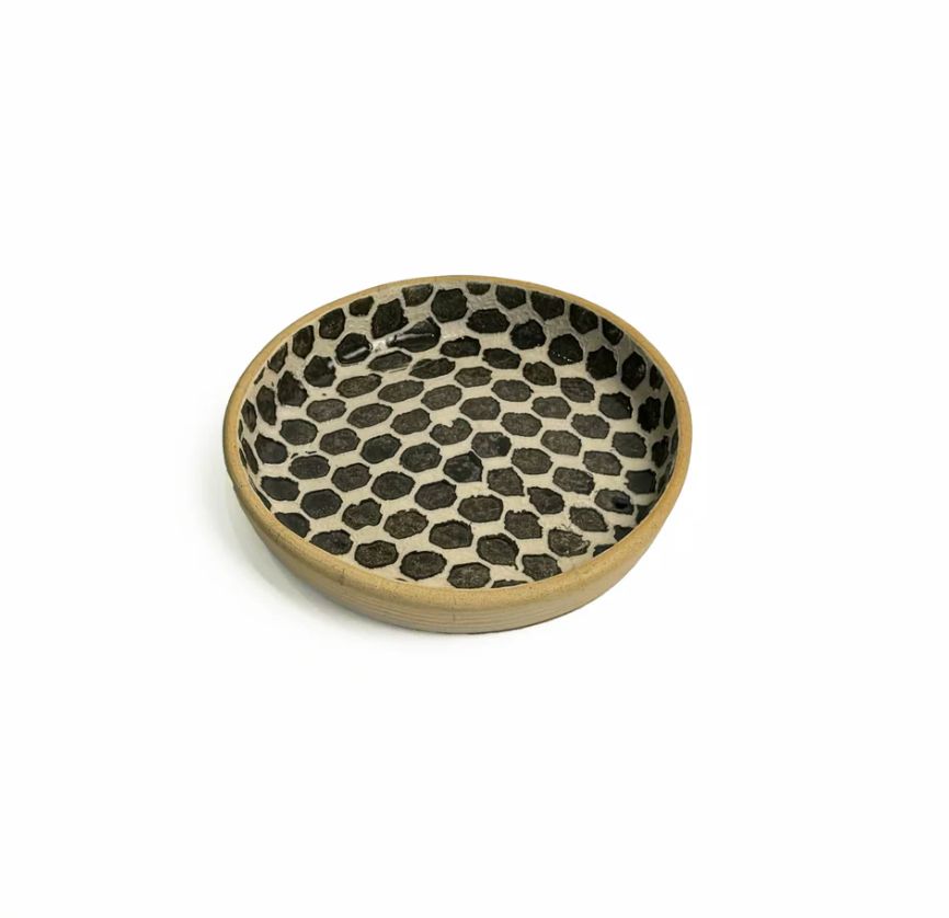Wine Coaster Dot Mocha