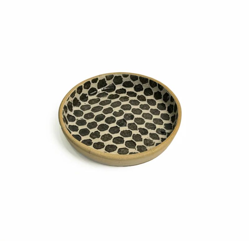 Wine Coaster Dot Mocha